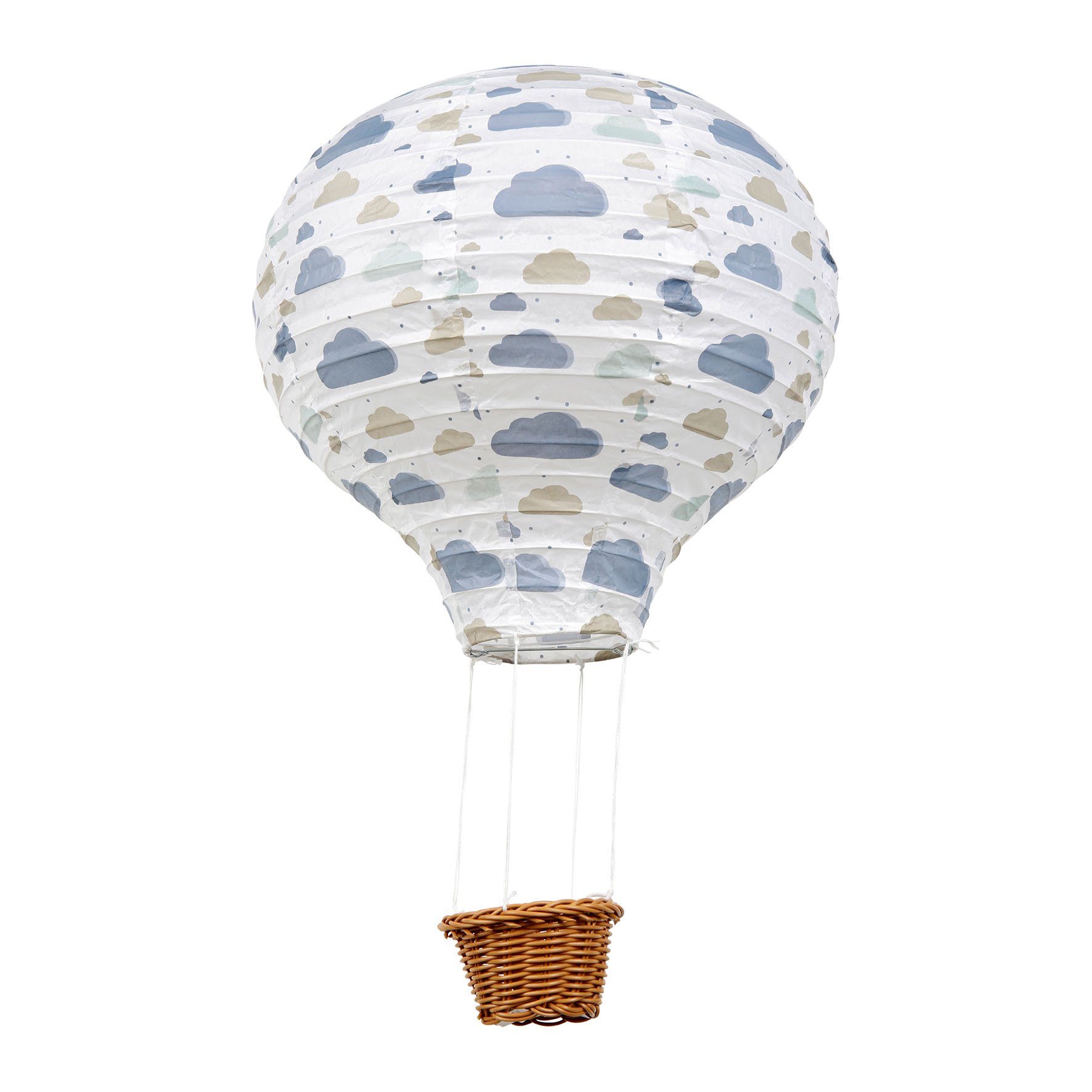 Lampadario carta Mongolfiera Brume Multicolore 1