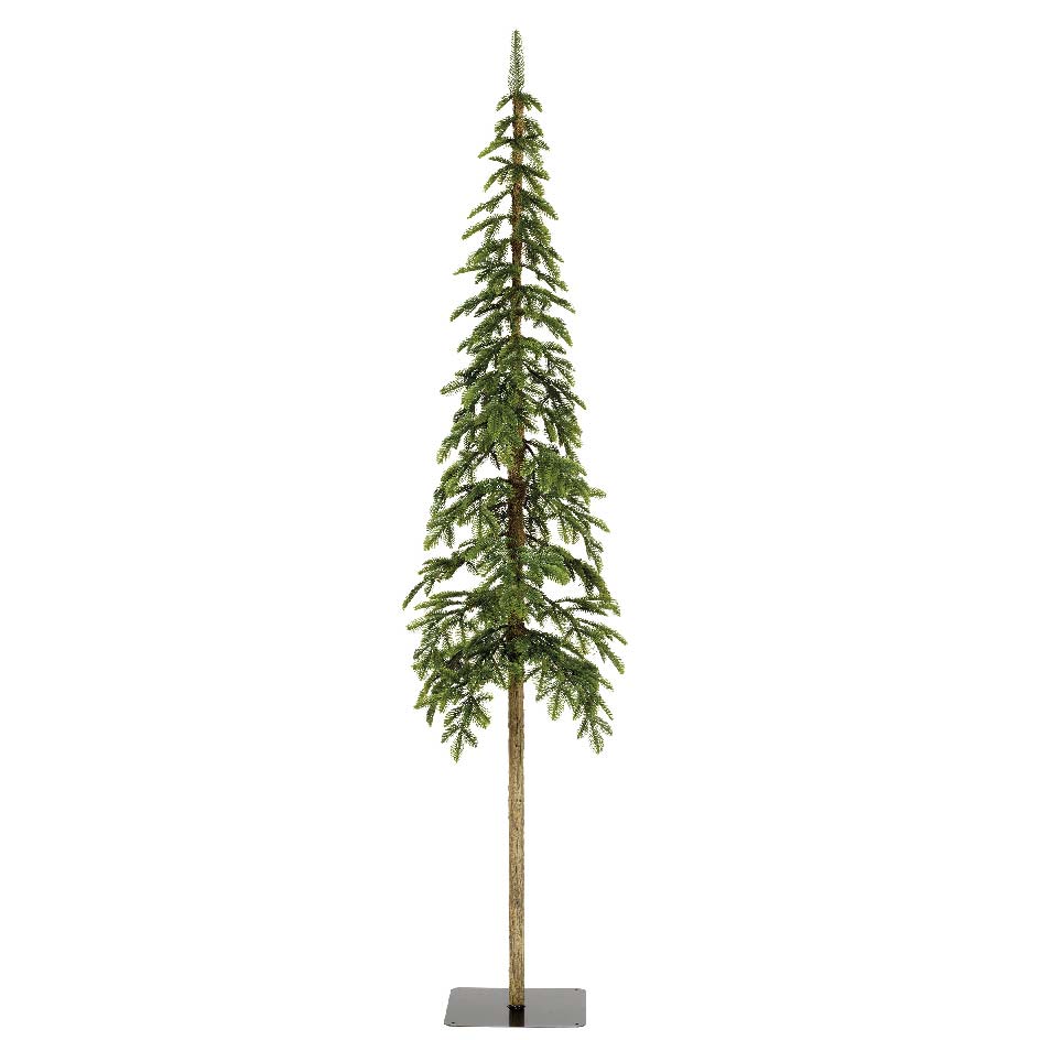 Albero di Natale artificiale Sierra Alt. 240 cm Verde 1