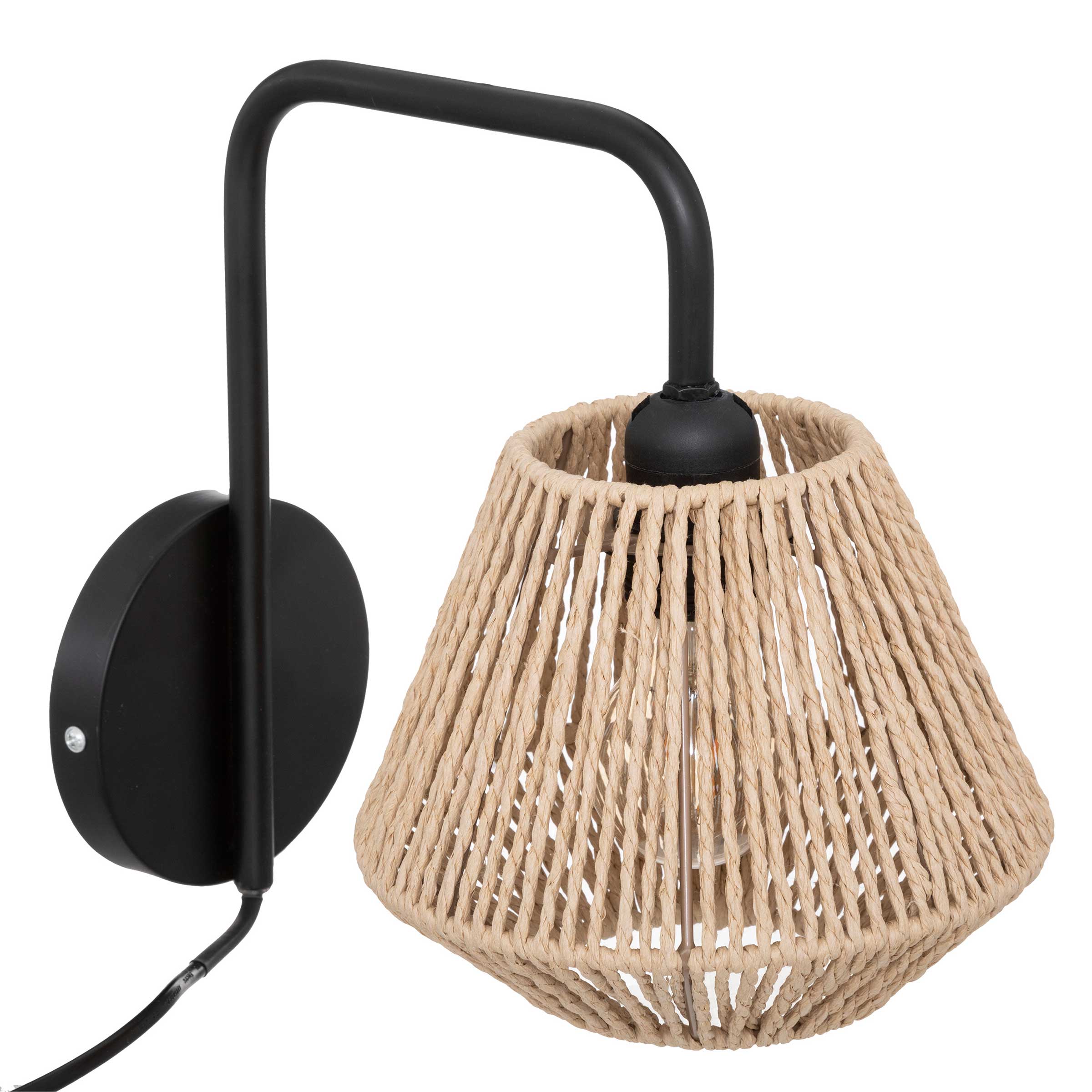 Lampada da parete Jily Naturale 1