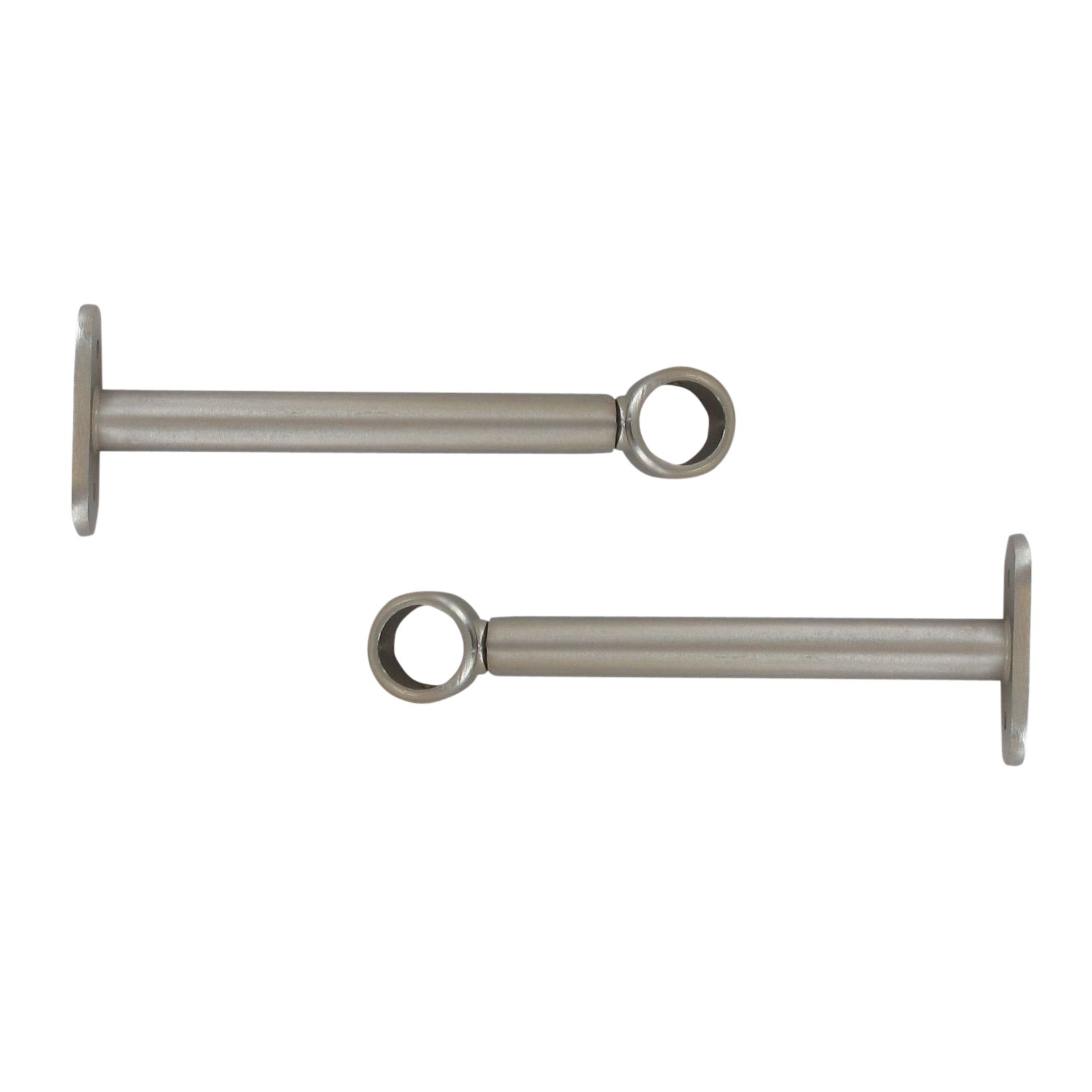 Set di 2 supporti regolabili (L150 - L195 / Ø20 mm) Argento 1