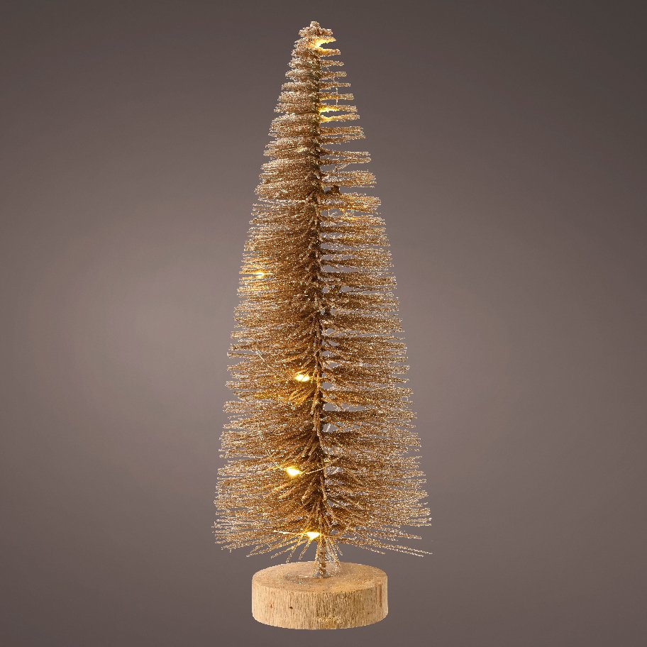 Albero di Natale lumineux Lidy 30 cm Oro 2