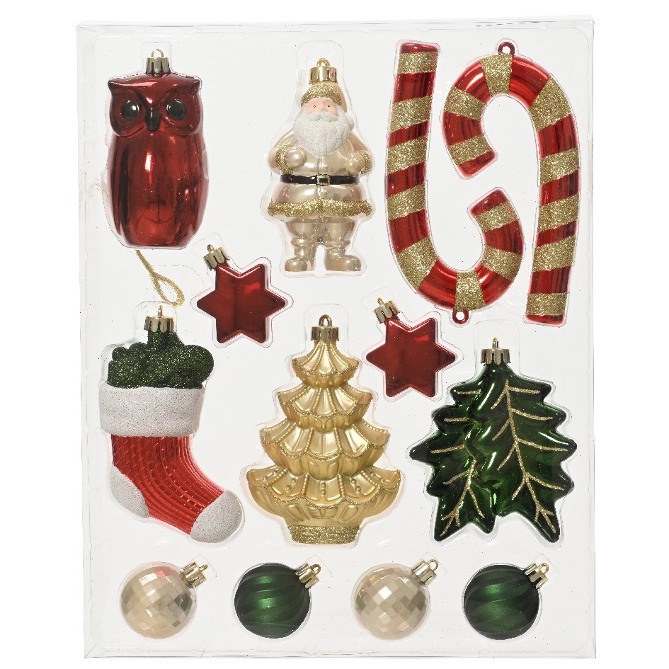 Kit di decorazioni di Natale Manaé Verde abete 1