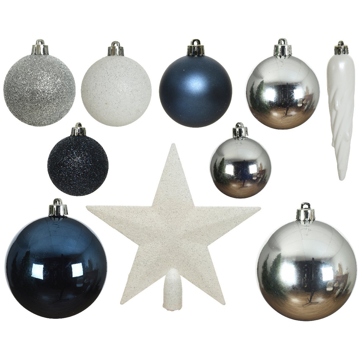 Kit di decorazioni di Natale Novae multi Bianco 1