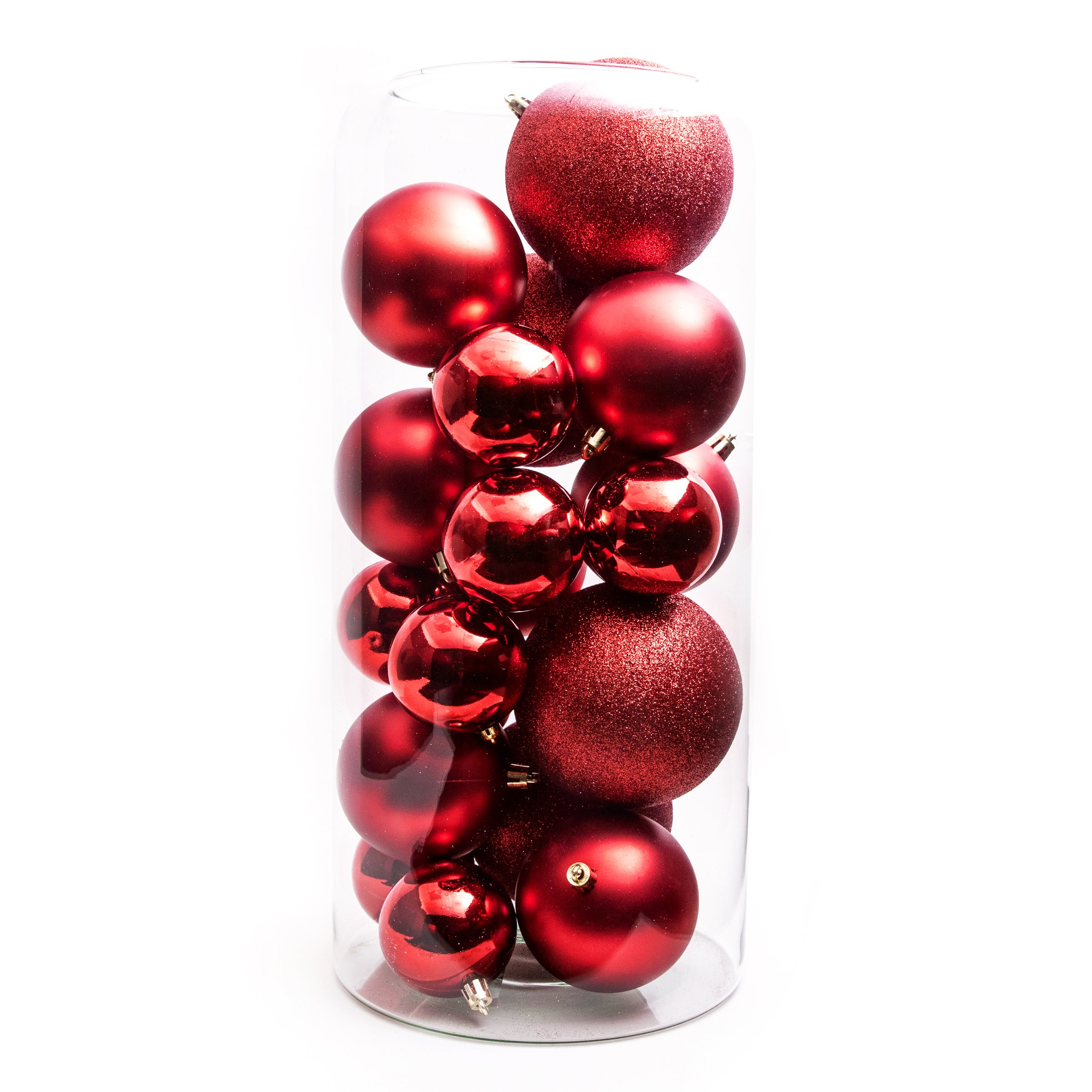 Set di 20  palline di Natale assortite New Alpine Rosso 1