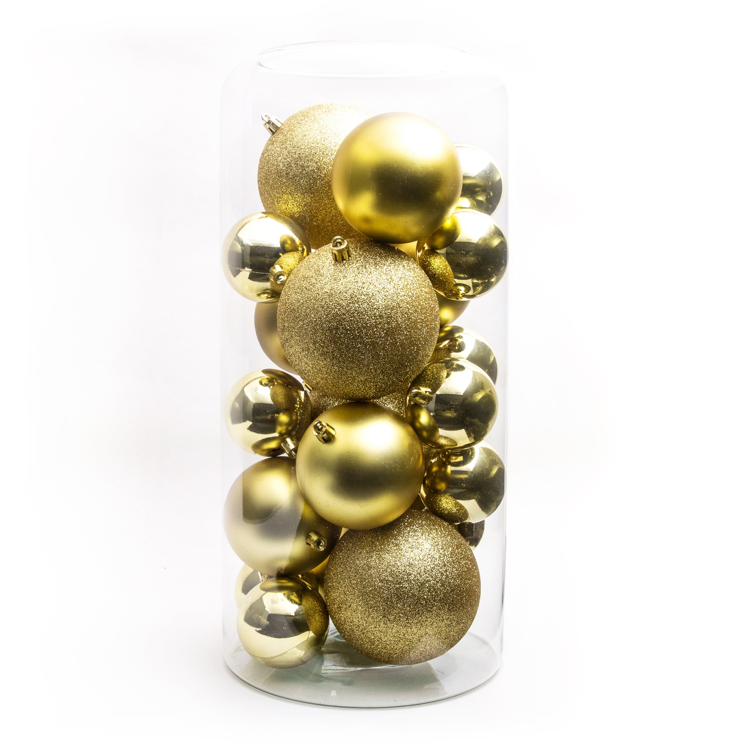 Set di 20  palline di Natale assortite New Alpine Oro 1