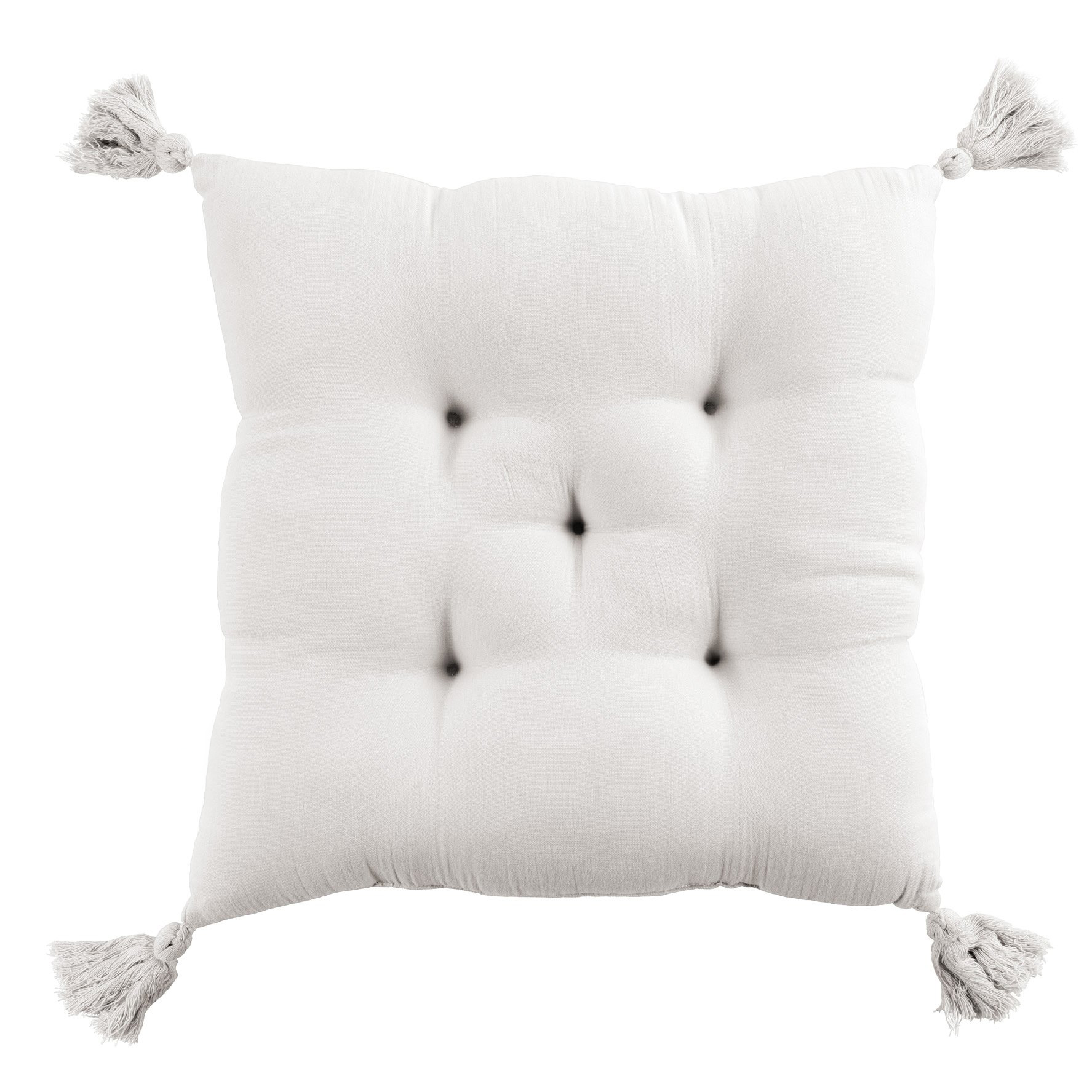 Cuscino per sedia (40 cm) Gaïa Bianco chantilly 1