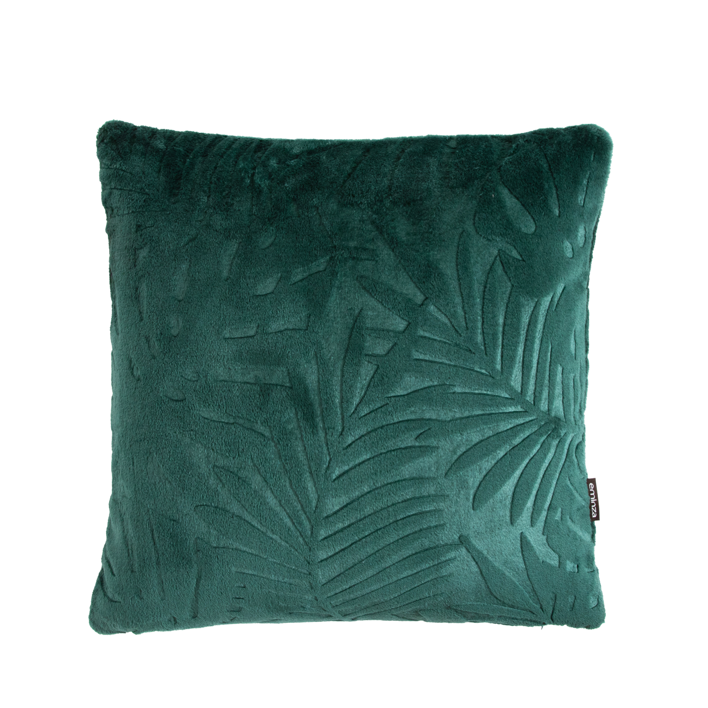 Cuscino quadrato in flanella (45 x 45 cm) Fiore Verde