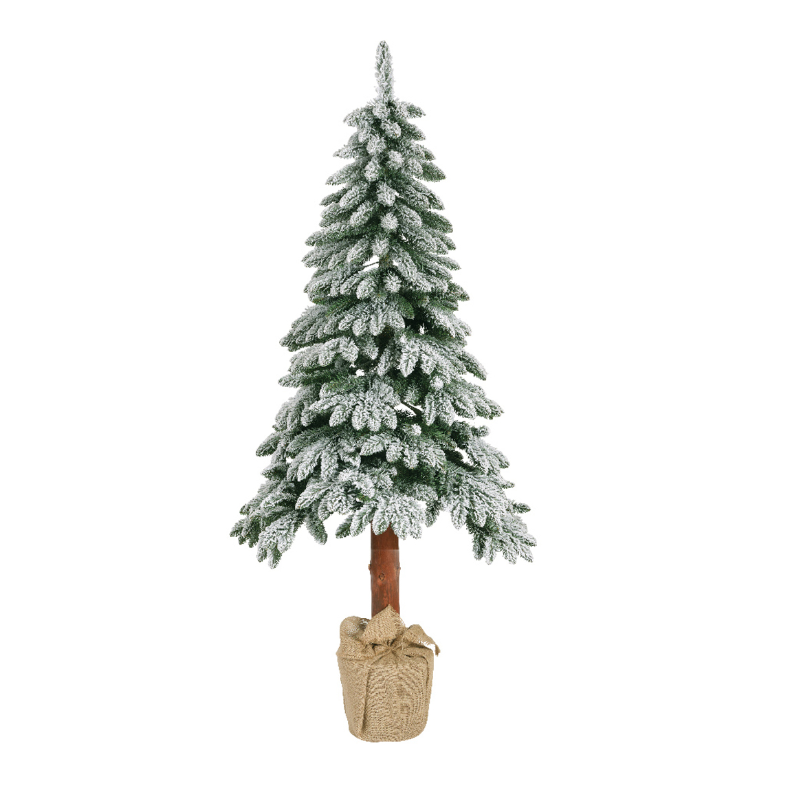 Albero di Natale artificiale H240 cm Tora Verde innevato