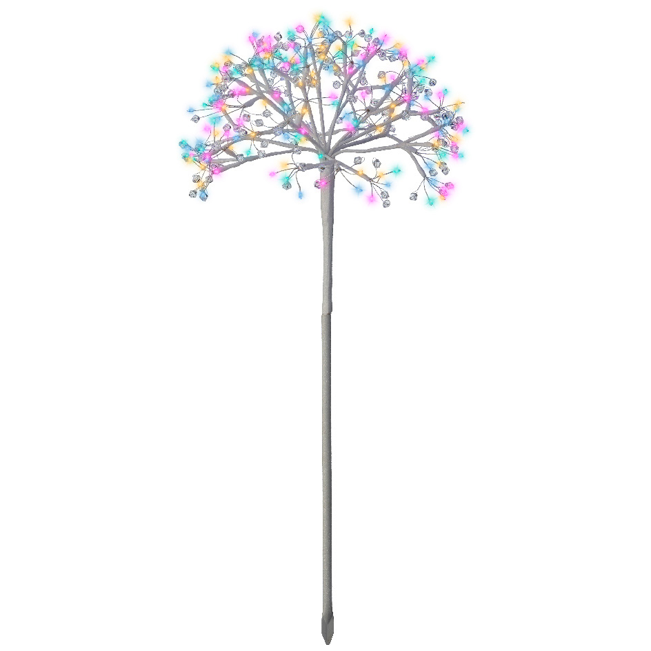 Ramo luminoso 192 LED (H75 cm) Albero di Natale Multicolore