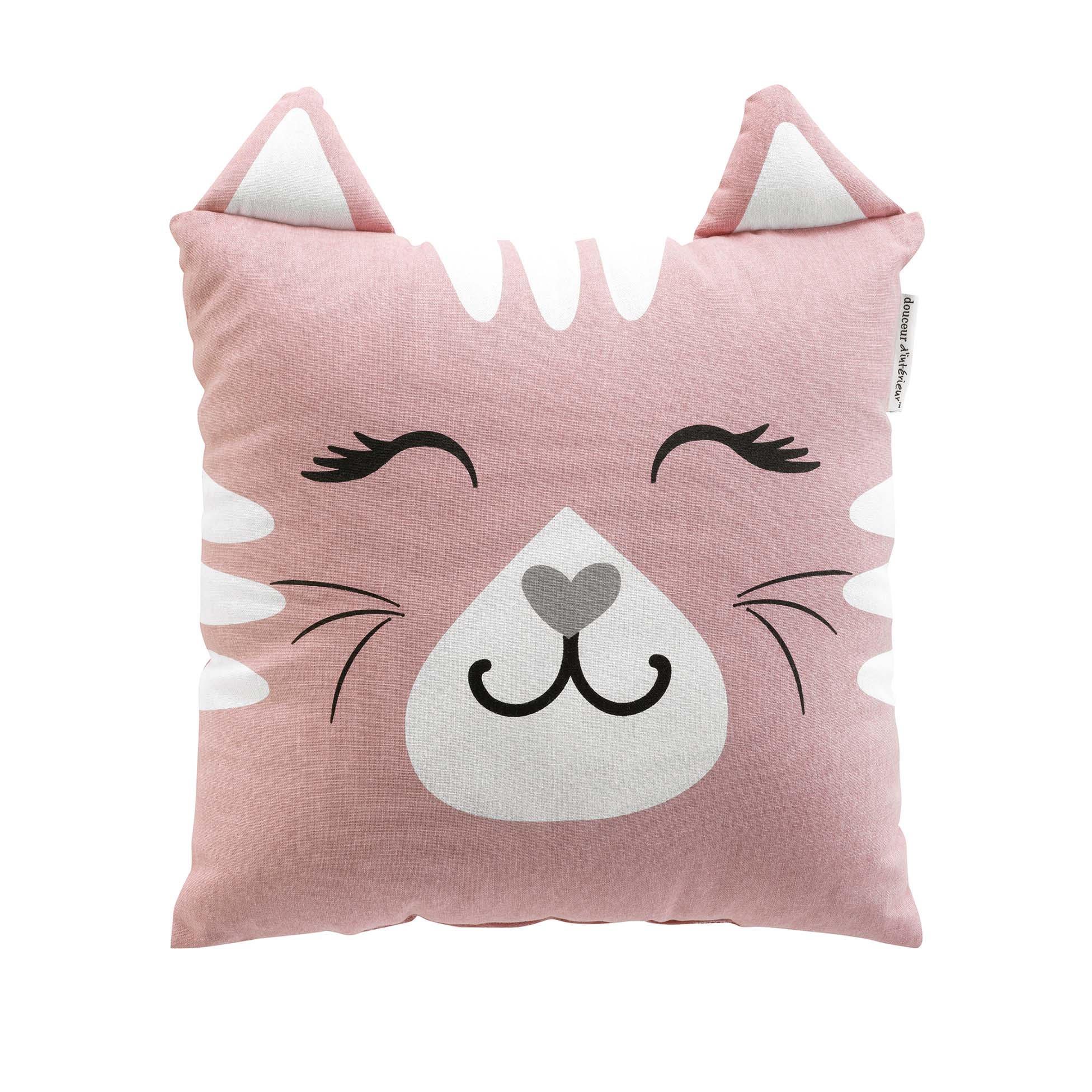 Cuscino quadrato per bambini (40 x 40 cm) Chatchat Rosa