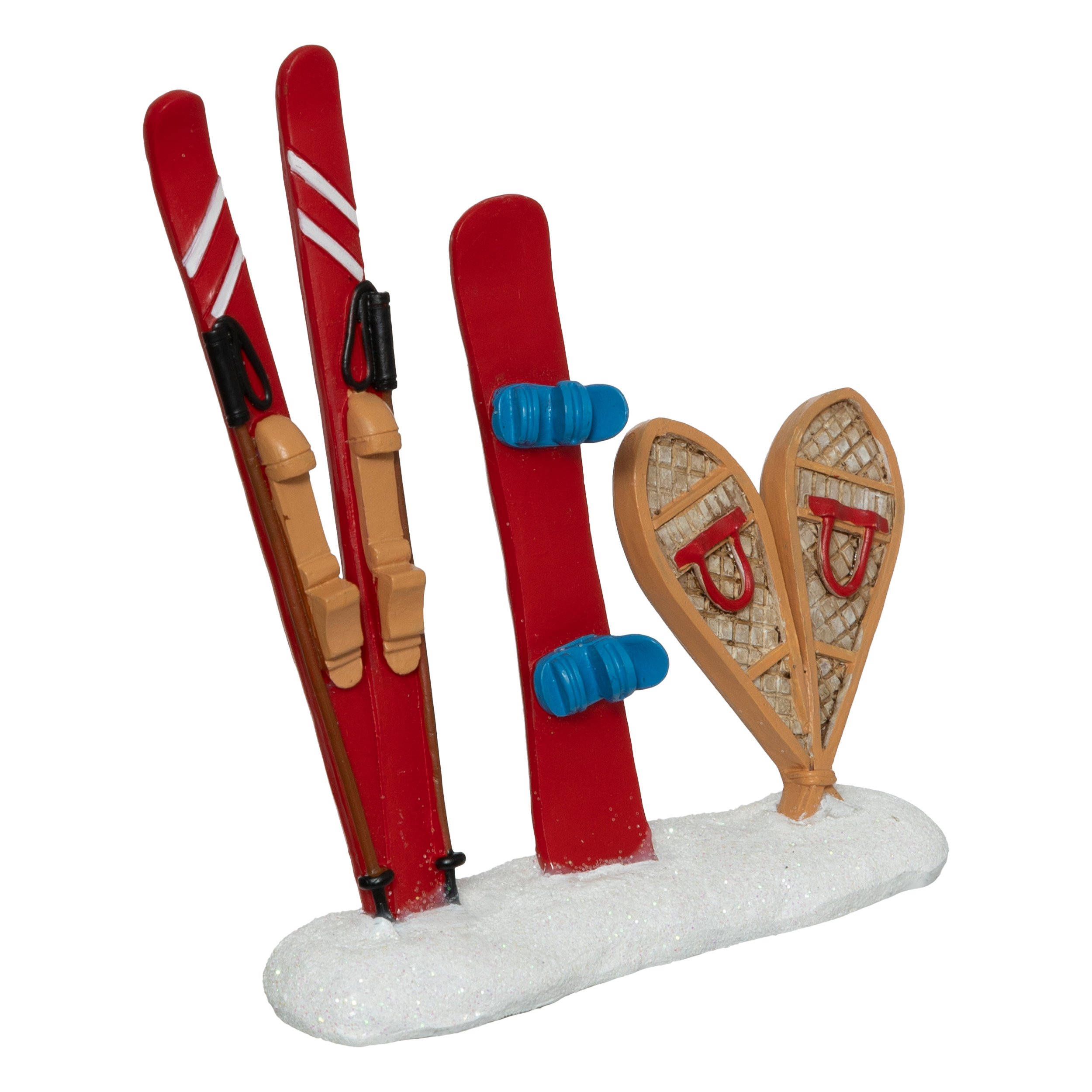 Set di 3 accessori (H10 cm) per il villaggio sport invernali