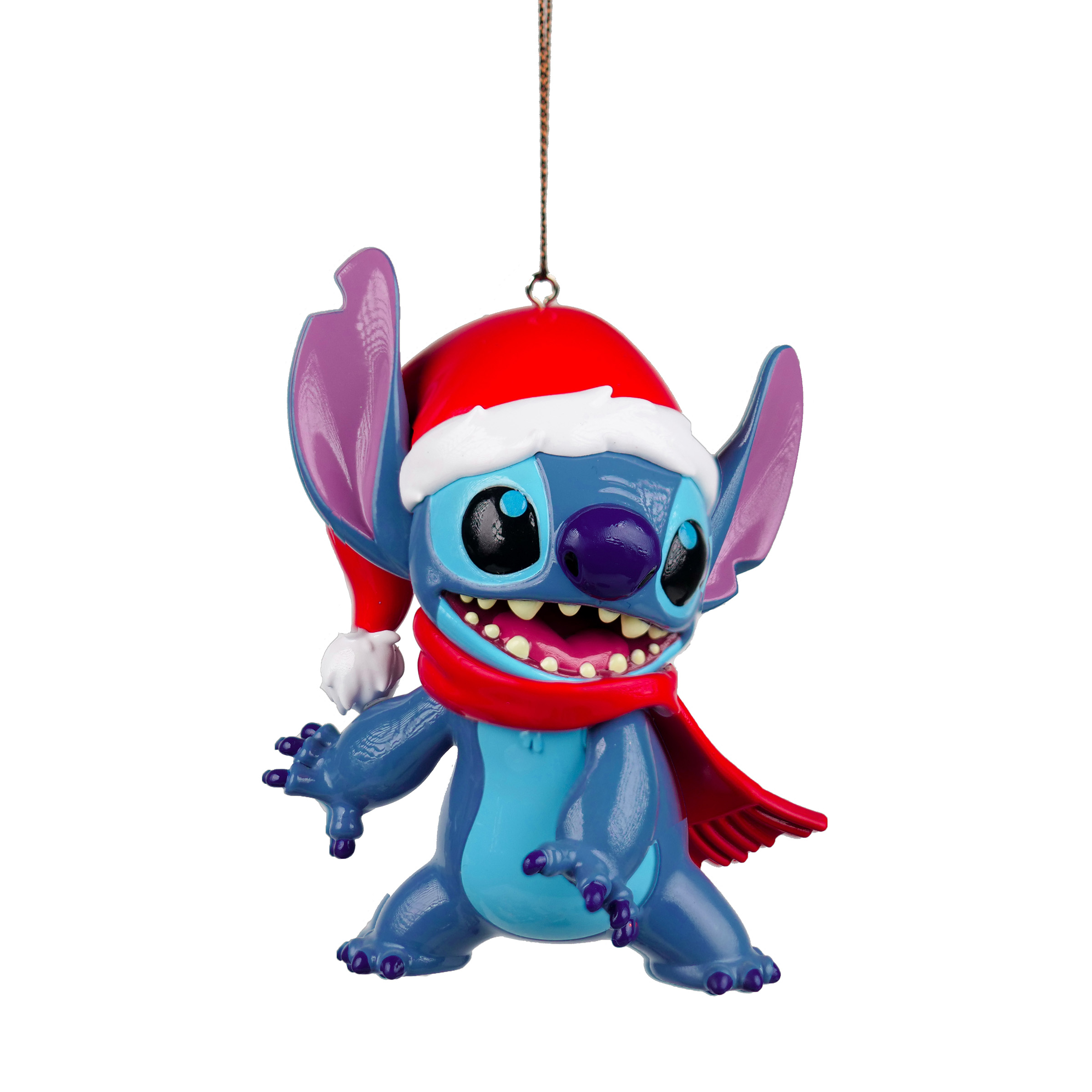 Suspensione di Natale Disney (H8 cm) Stitch divertente