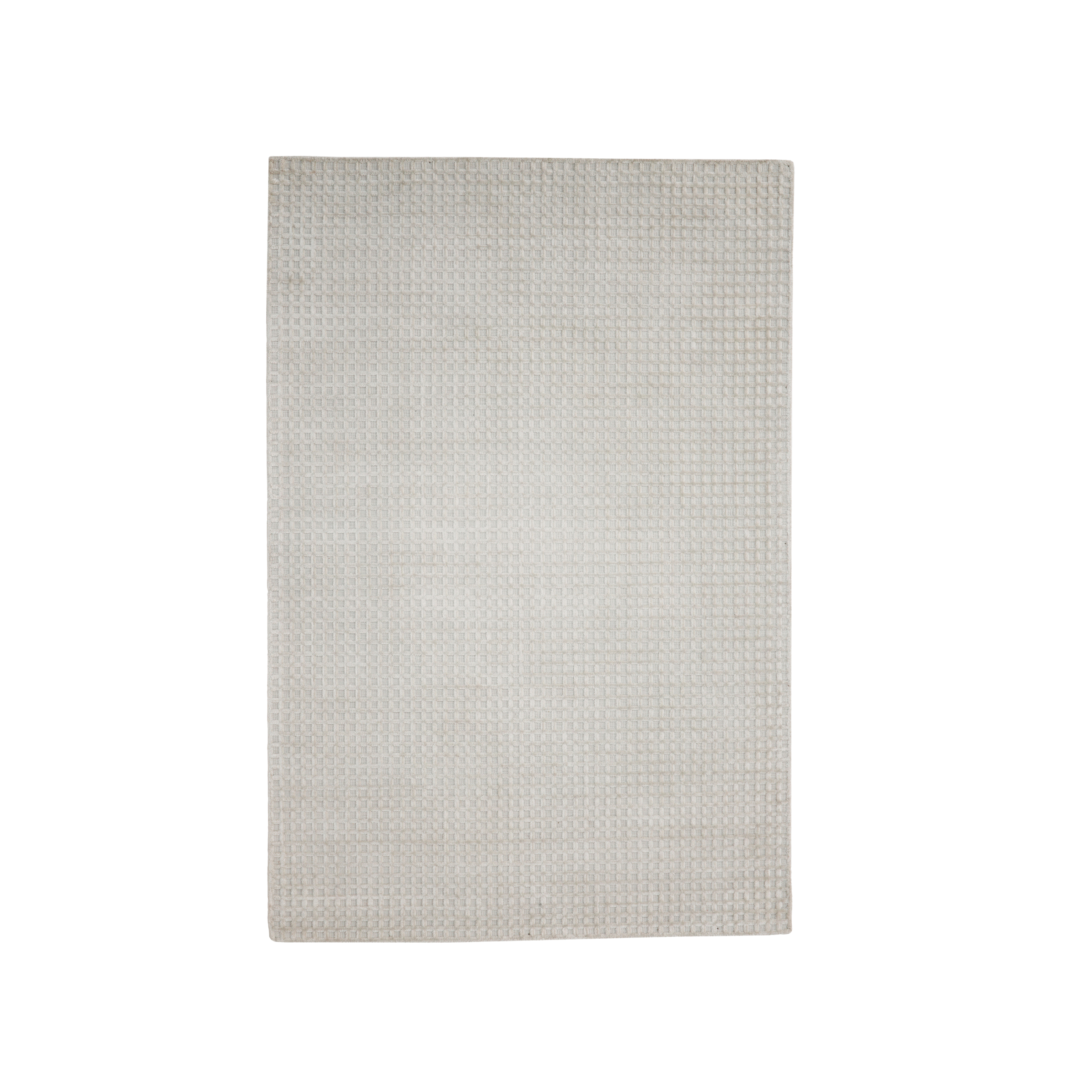 Tappeto da soggiorno rettangolare tessuto (160 x 230 cm) Ravi Beige pampa