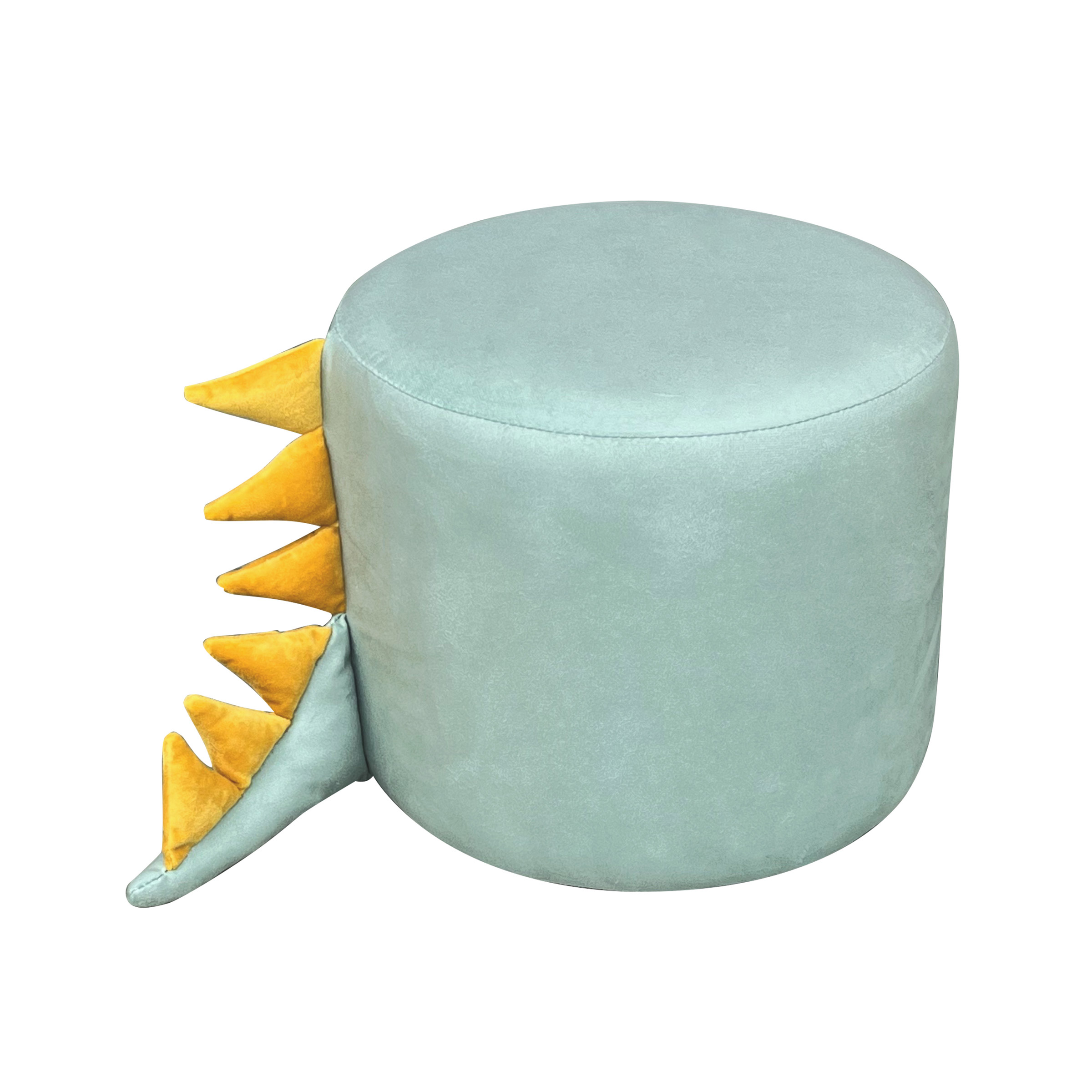 Pouf bambini (Alt 25 cm) Dino Verde