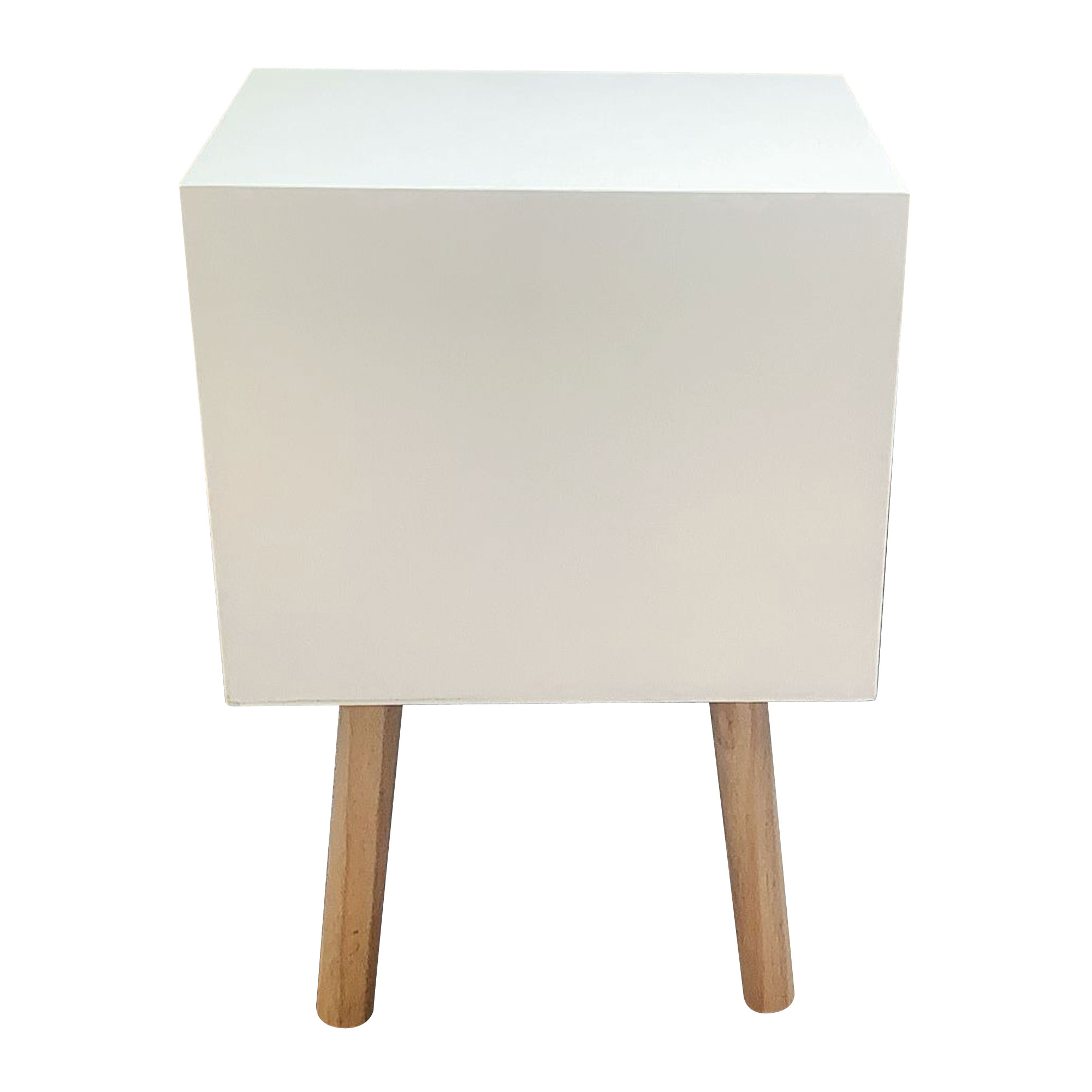 Comodino bambini legno (Alt 45 cm) Orsetto Marrone