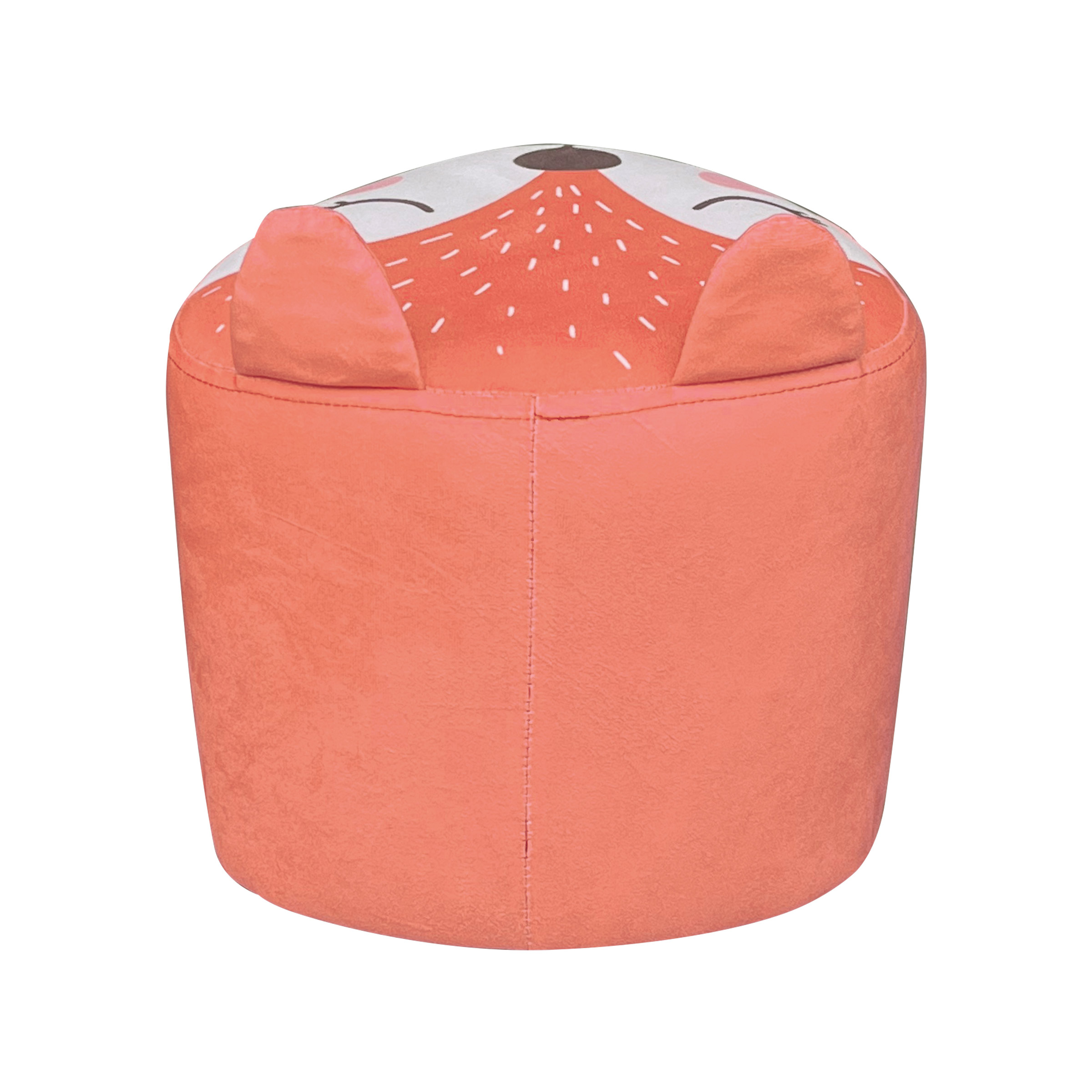 Pouf bambini (Alt 25 cm) Volpacchiotto Arancione