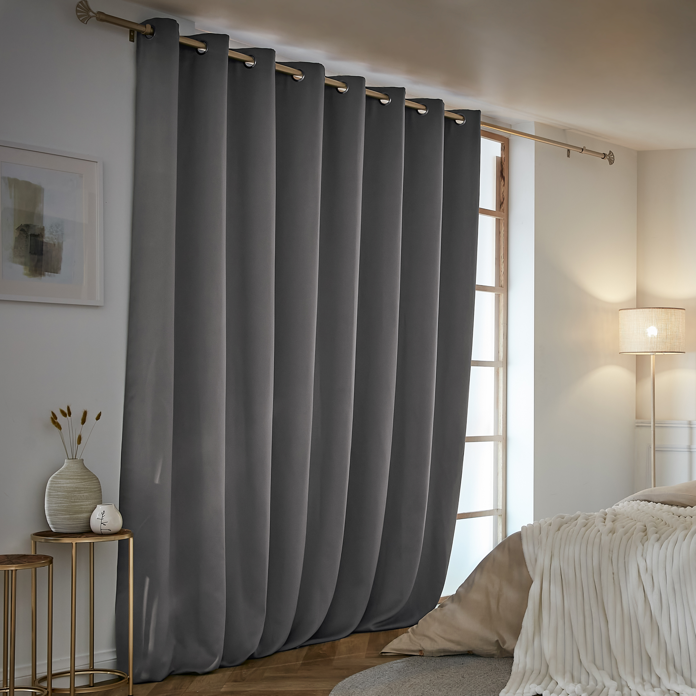 Tenda termica oscurante (280 x 260 cm) Calore Grigio antracite