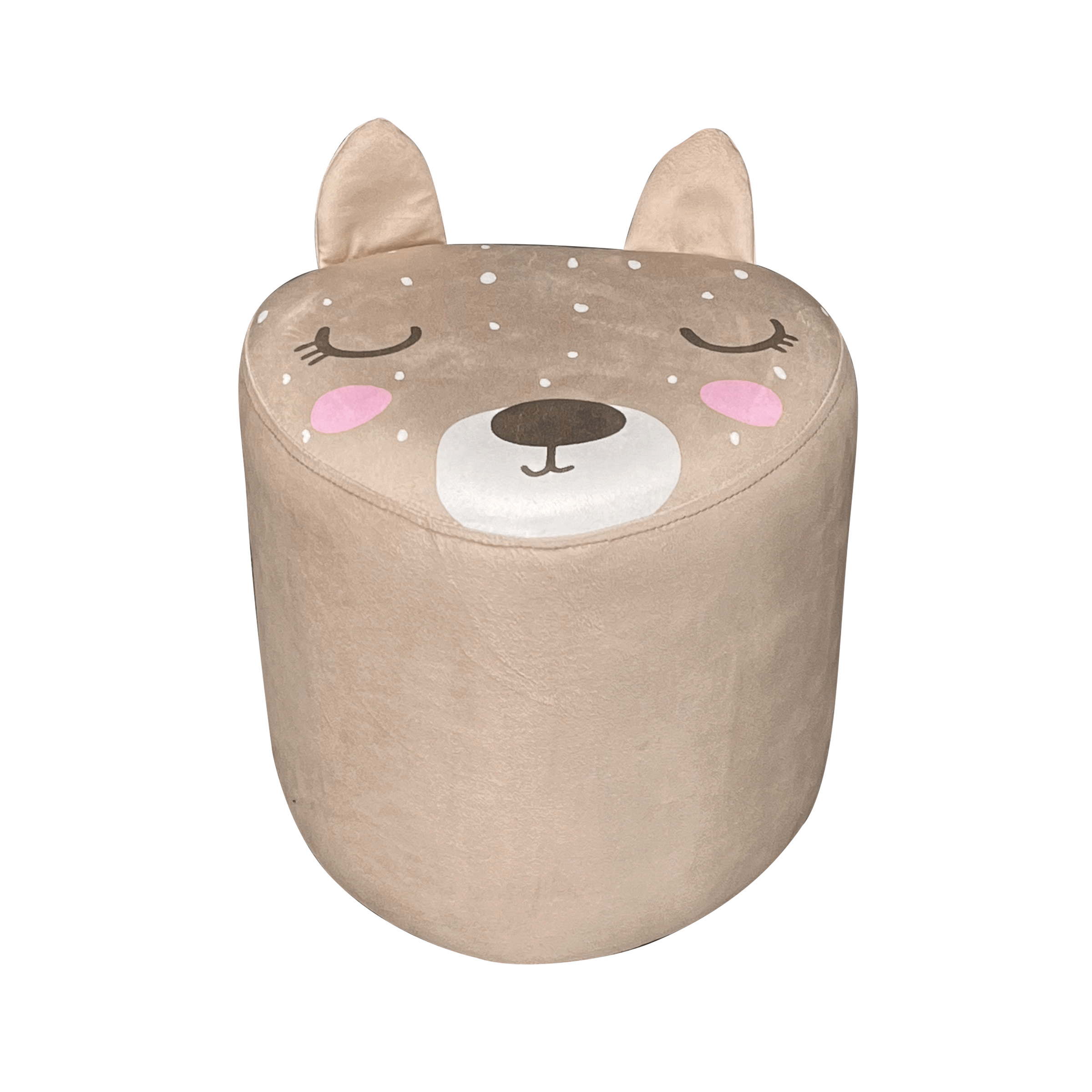 Pouf bambini (Alt 25 cm) Cerbiatta Beige